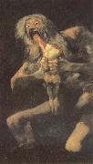 Francisco de goya y Lucientes Saturn devours harm released one of its chin- France oil painting artist